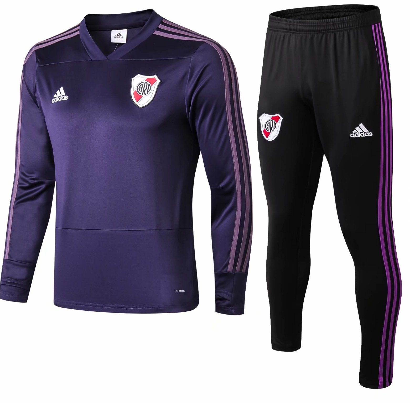 Kit treinamento oficial Adidas River Plate 2018 2019  azul